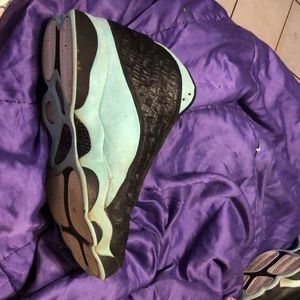 Air Jordan 13 green island used
